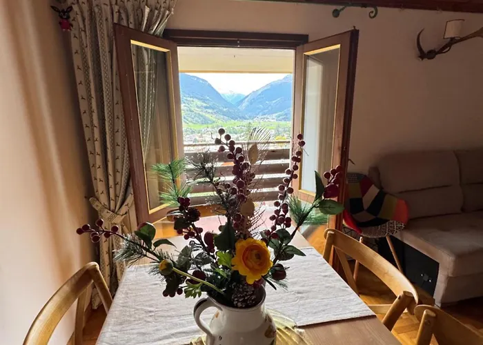 Stelvio House -wonderful View Slope Front Daire